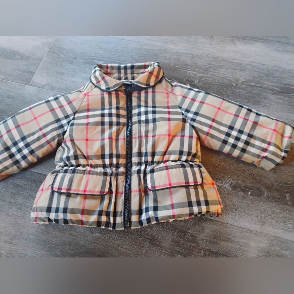 Kids Checkered Jacket